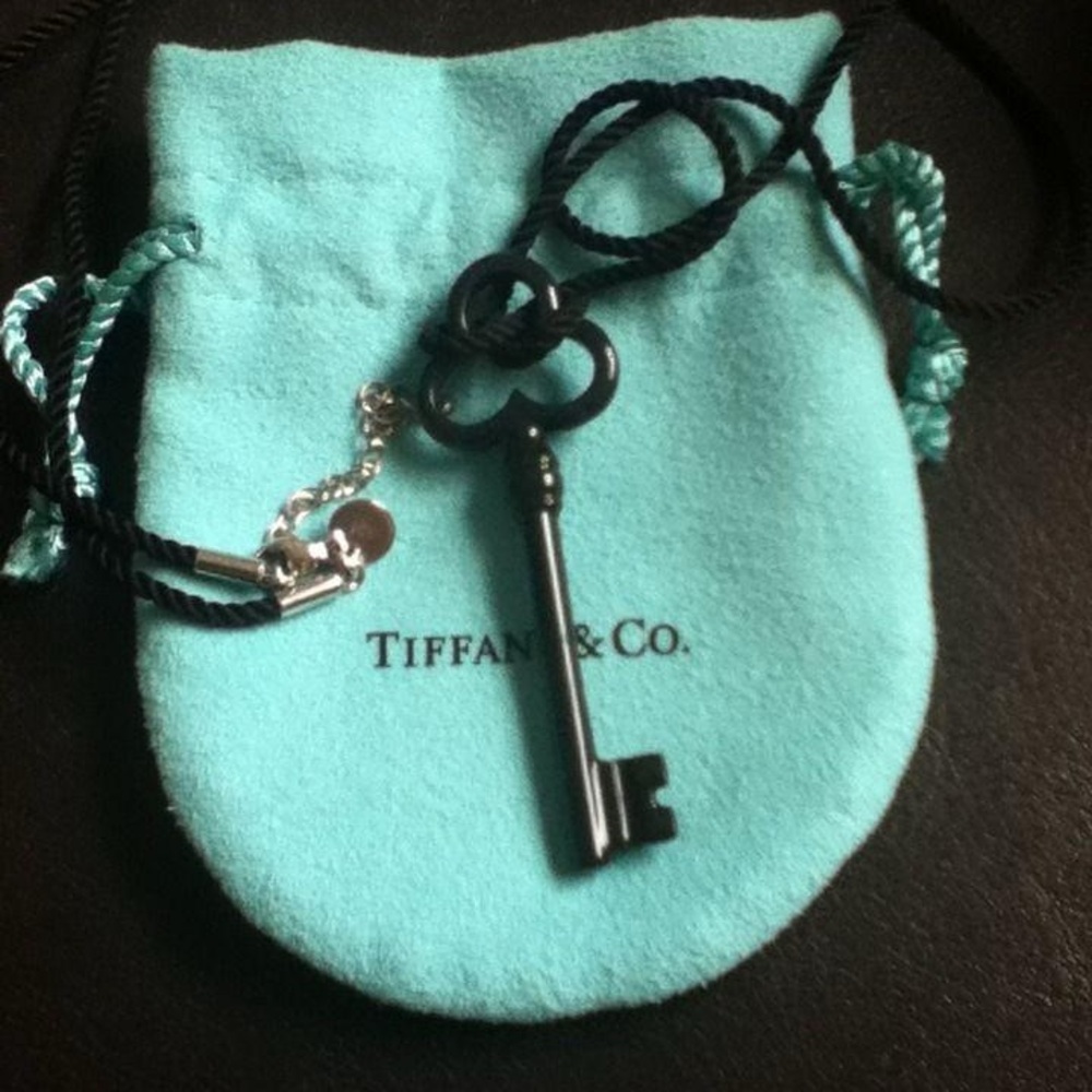 Tiffany & co key pendant